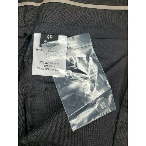 Doc & Amelia By Cintas Charcoal Gray Wool Polyester 4 Regular Women Dress Pants - Picture 9 of 12